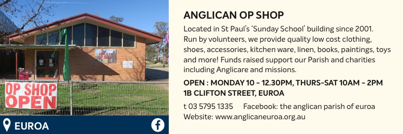 Anglican Op Shop