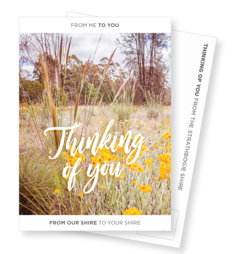 Thinking of You postcard
