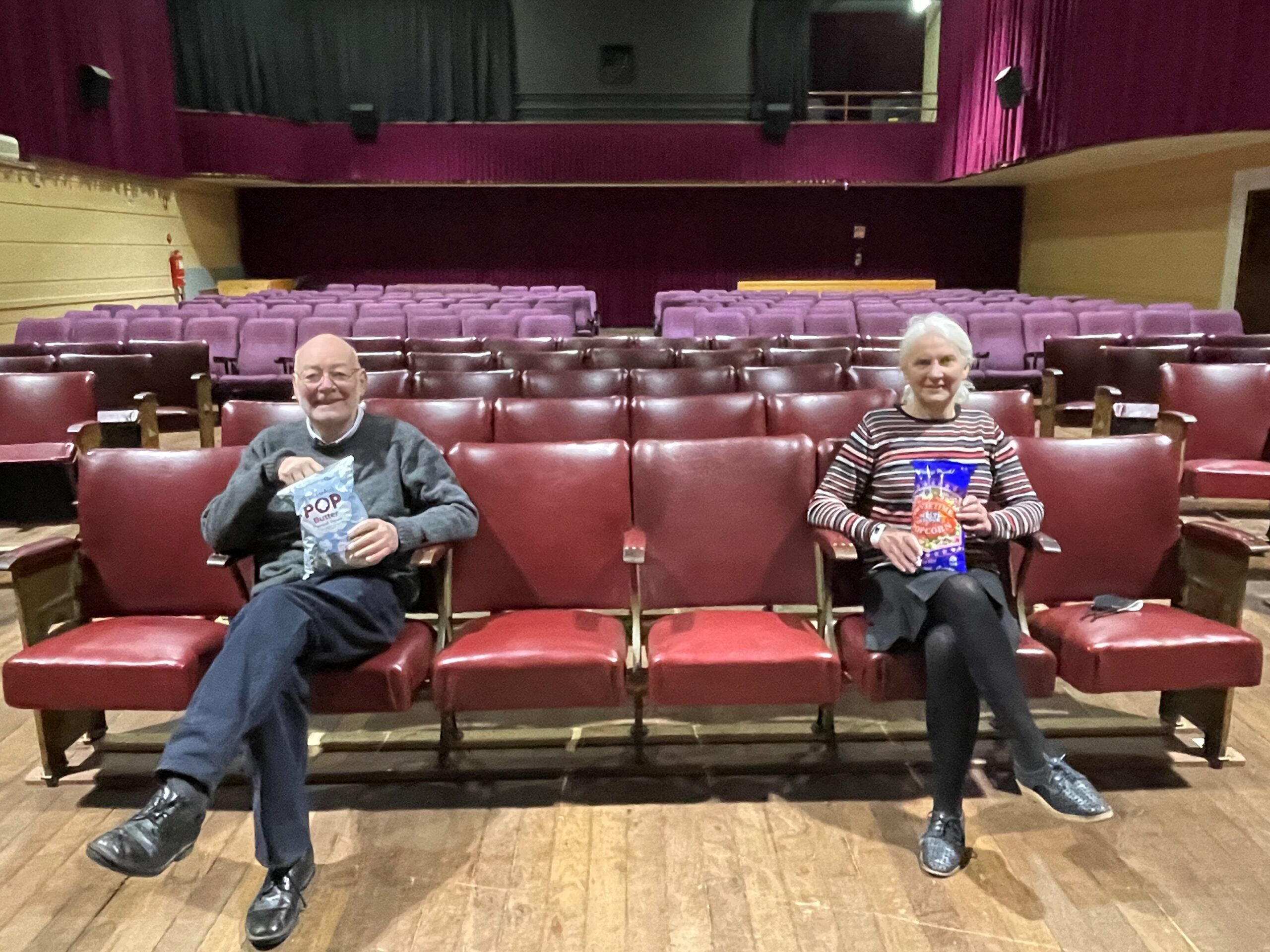 Bill Douglas and Lorraine Millard