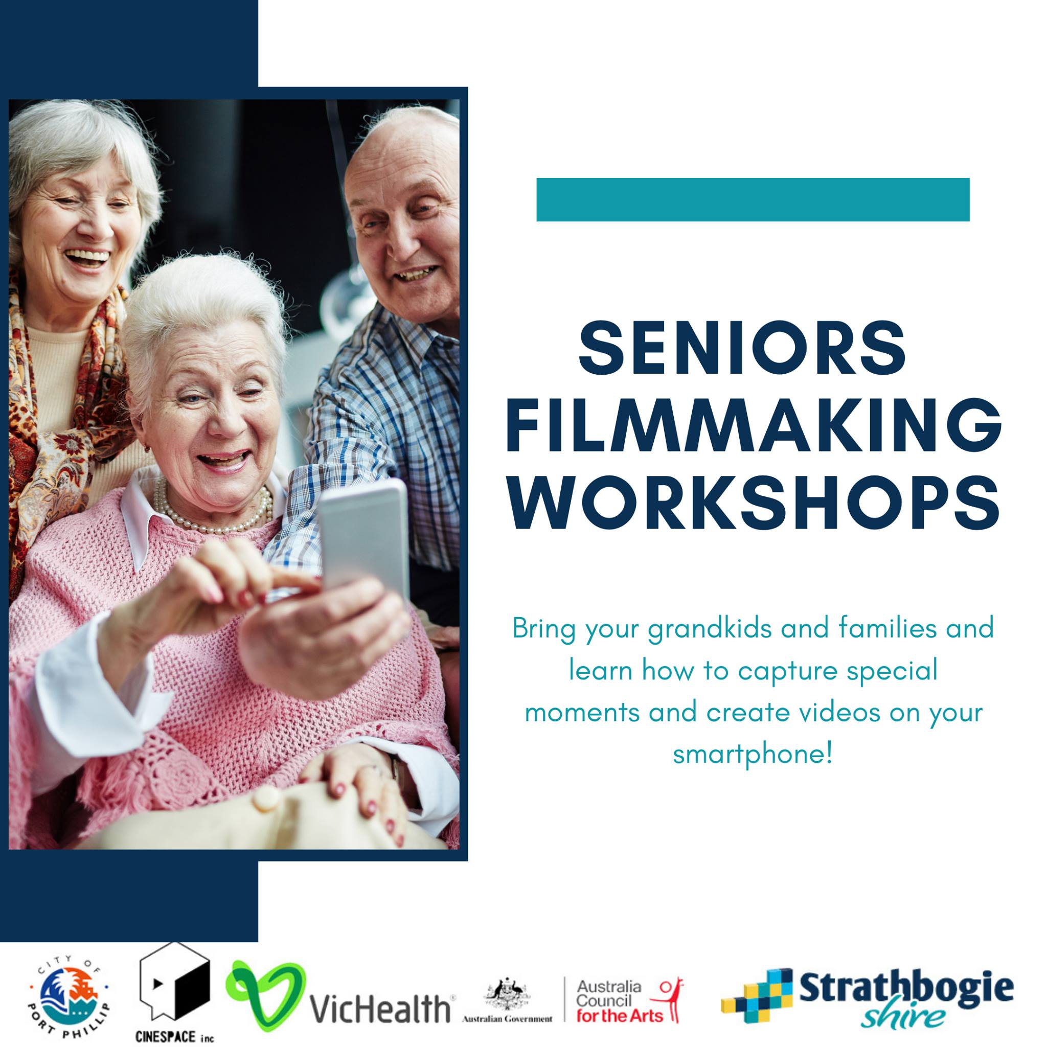 Seniors filmmaking
